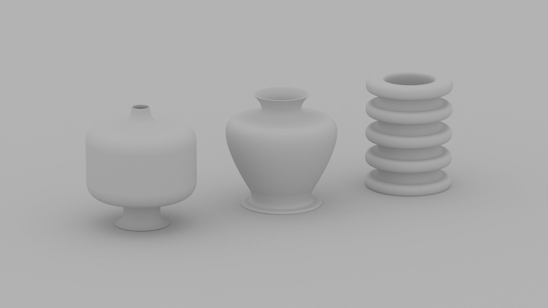 3D VASE SET
